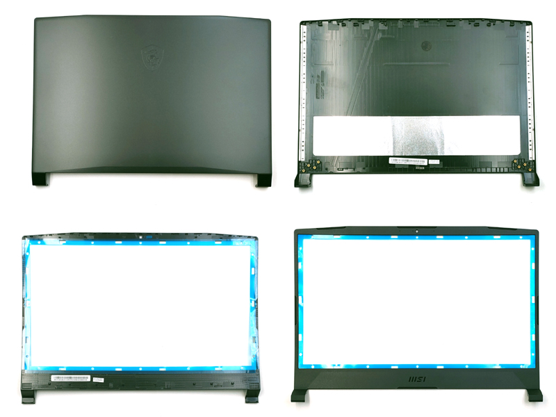 Genuine LCD Back Cover & LCD Front Bezel for MSI Katana GF66 MS-1581 MS-1582 Series Laptop