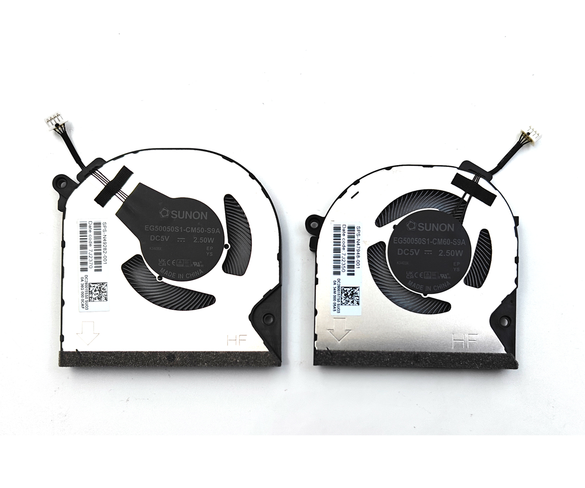 Genuine CPU + GPU Fan for HP Envy x360 15-FE 15-FH Series Laptop