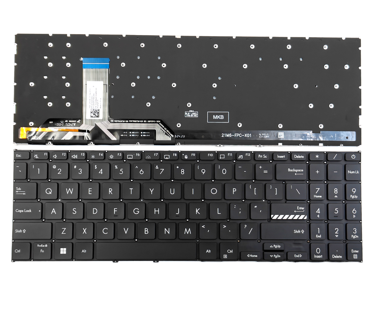 Genuine Backlit Keyboard for Asus Vivobook D1502 F1502 F1504 F1603 M1502 M1503 M1603 M1605 S1605 X1502 X1503 X1504 X1505 X1602 X1605 Series Laptop