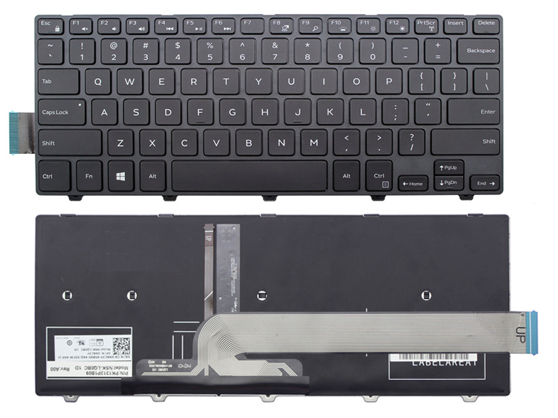Genuine Dell Inspiron 5442 5443 5445 5447 5448 5451 5457 5458 5459 7447 Keyboard -- With Backlit