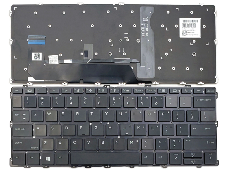 Genuine Hp Elitebook X360 1030 G2 1030 G3 Keyboard 4516