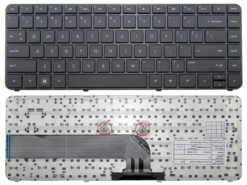 Genuine Backlit Keyboard For Hp Pavilion Dm4 3000 Series Laptop